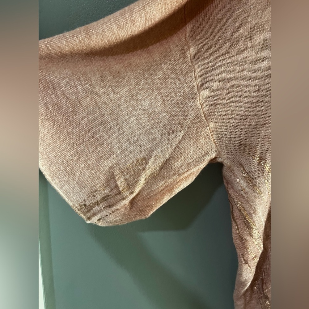 (Nude) Knitwear Hand dyed Cashmere
Silk Wool Sweater Tunic size 38 rare! - Picture 3 of 9